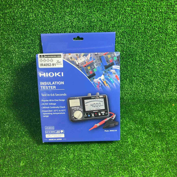 【未使用品】 日置電機(HIOKI) 絶縁抵抗計 IR4052-91【藤沢店】