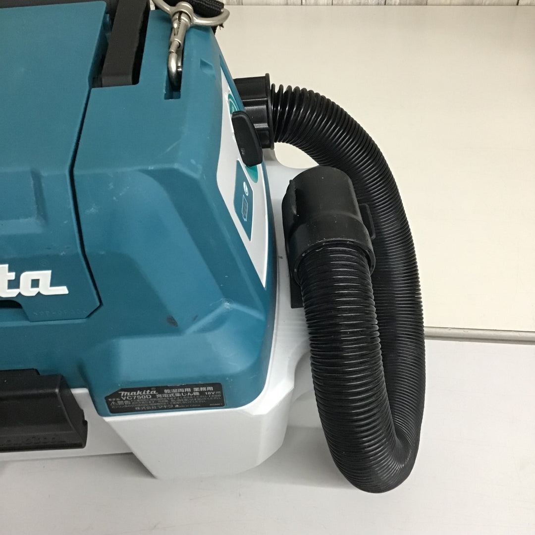 【中古品】★マキタ(makita) 18V コードレス集じん機 乾湿両用 VC750DZ 【戸田店】