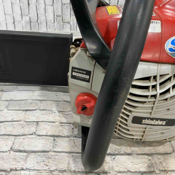 【店頭受取り限定】新ダイワ エンジンチェーンソー SSE3400S【川口店】