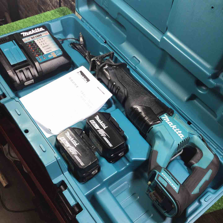 ★マキタ(makita) 18V コードレスレシプロソー JR187DRGX【川口店】
