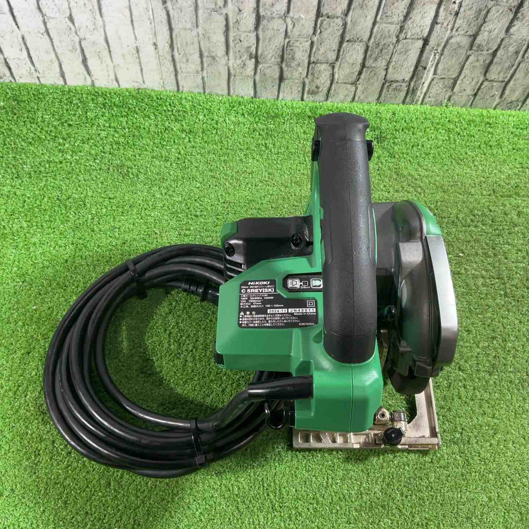 ★ハイコーキ(HIKOKI ※旧:日立工機) 深切り電子リフォーム用丸のこ C5REY(SK)【川口店】