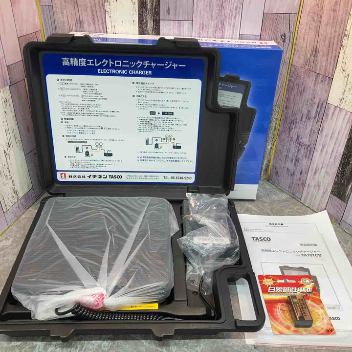 【未使用品】◇イチネン TASCO 高精度エレクトロニックチャージャー TA101CB【八潮店】