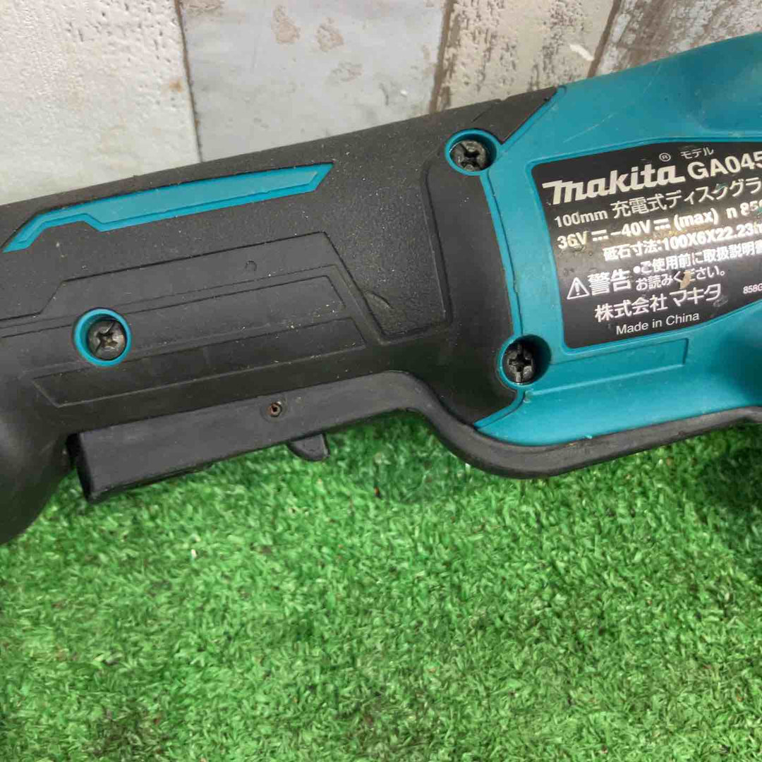 ★マキタ(makita) 100mmコードレスディスクグラインダー GA045GZ【町田店】