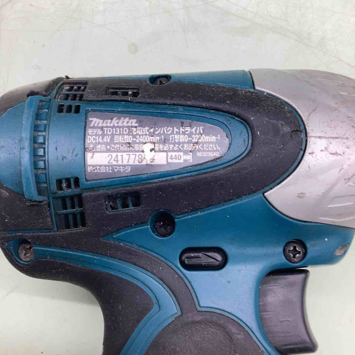 ☆マキタ(makita) コードレスインパクトドライバー TD131DZ【越谷店】