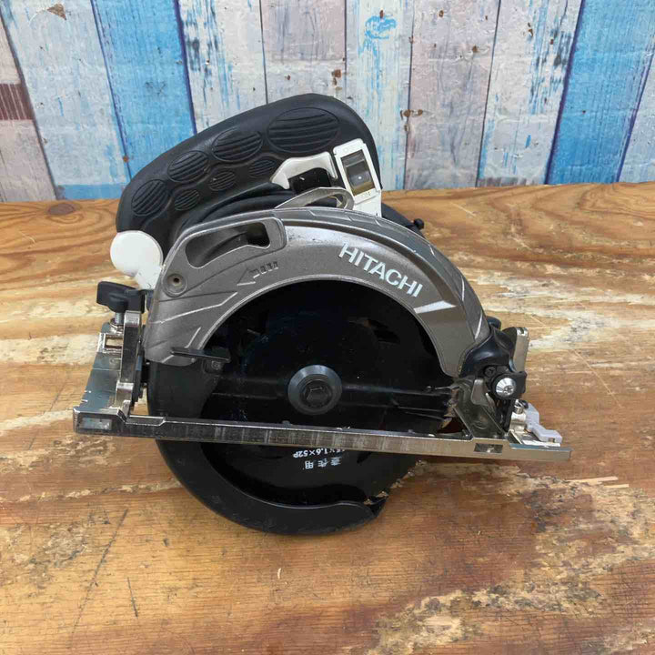 【中古品】★ハイコーキ(HIKOKI ※旧:日立工機) 165mm 深切りマルノコ C6MBYA2(SGW) ホワイト マルノコ用ガイド付き【柏店】