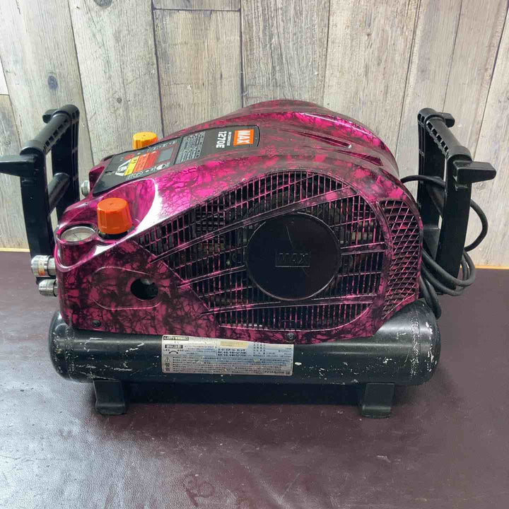 【中古品】マックス(MAX) 常圧/高圧エアコンプレッサー AK-HL1270E ガイアピンク【東大和店】