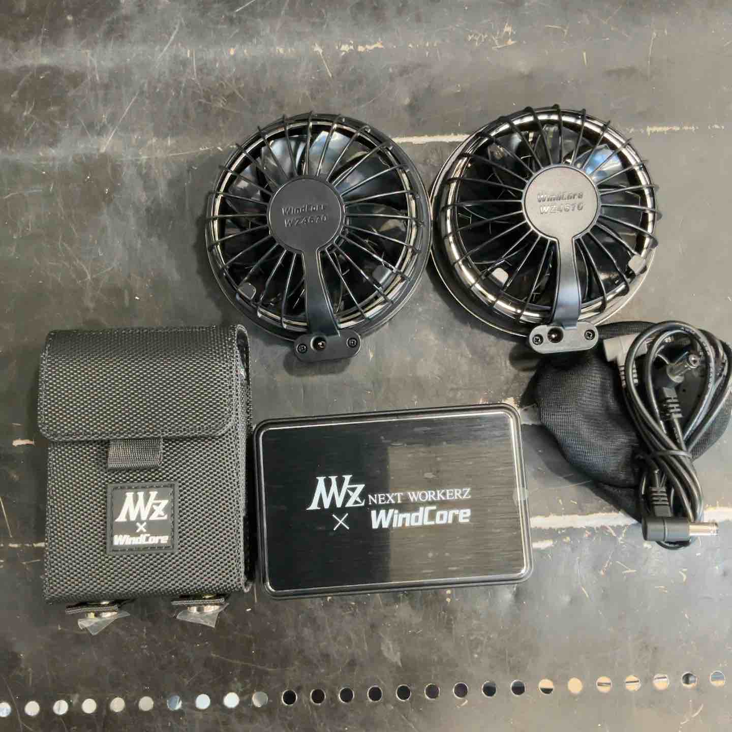 WindCore/ウィンドコア 26V バッテリー・ファンセット WZ4670