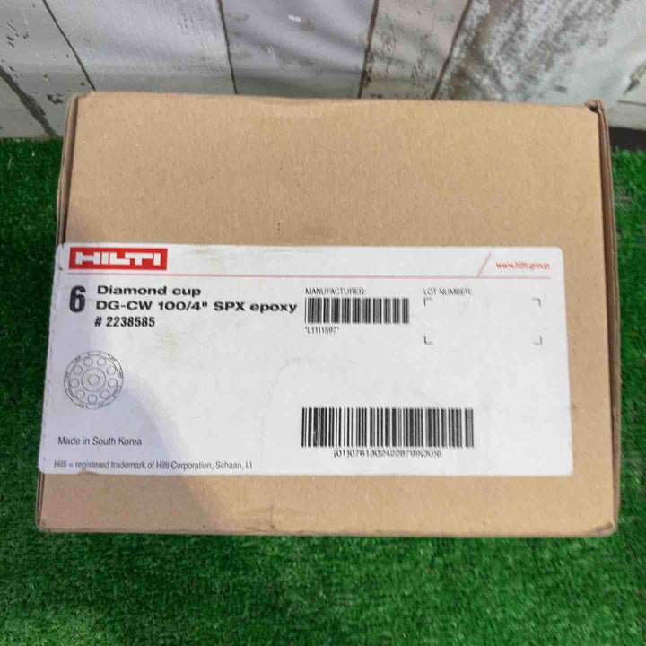 HILTI ヒルティ/100mm ダイヤモンドカップホイール 6個セット/#2238585【町田店】