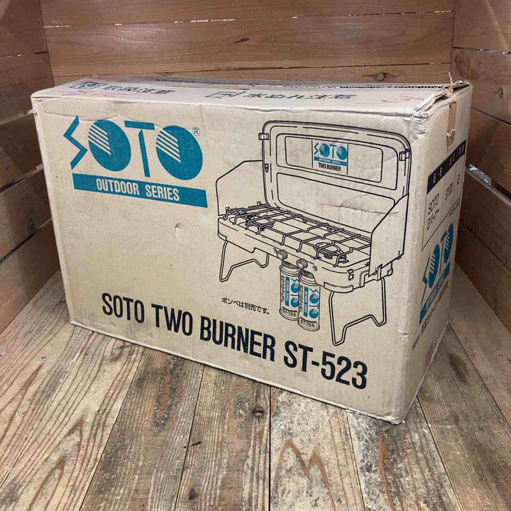 SOTO ツーバーナー ST-523 バーベキューコンロ 2点セット【所沢店】