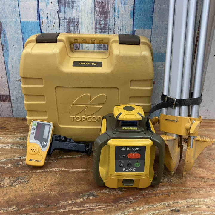 ★トプコン(TOPCON) ローテーティングレーザー RL-H4C 三脚・受光器付き【柏店】