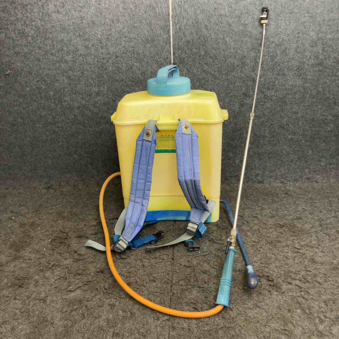 【現状品】◇みのる 桃太郎 手動式背負い式除草剤専用散布機 FT-181 噴霧器  調節噴口(2で固定し動かない)のみ付属。【鴻巣店】