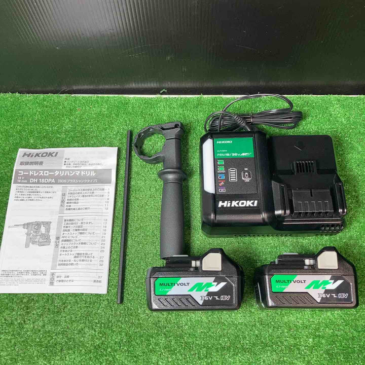 【未使用品(店頭展示品)】★ハイコーキ(HIKOKI ※旧:日立工機) コードレスハンマドリル DH18DPA(2XP)【岩槻店】