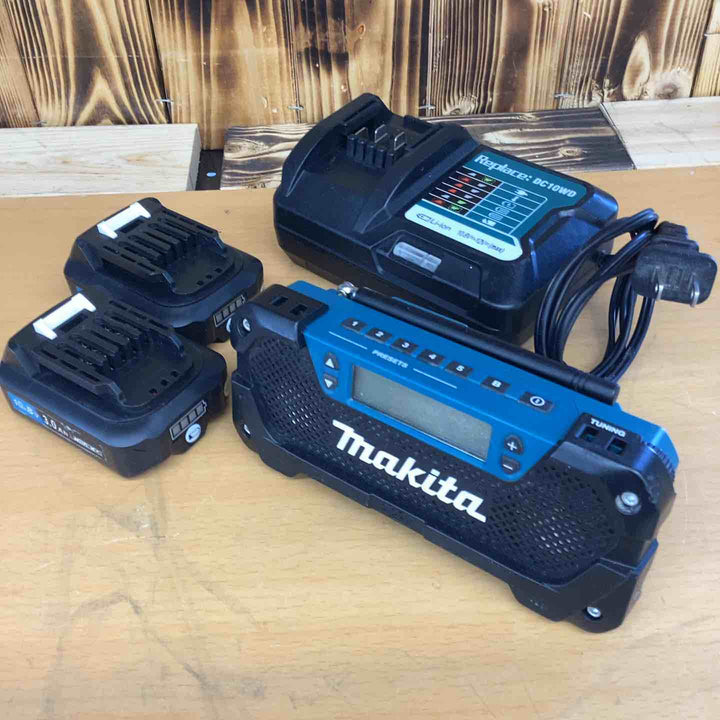 マキタ(makita) コードレスラジオ MR052 充電器 バッテリー セット（互換）【越谷店】