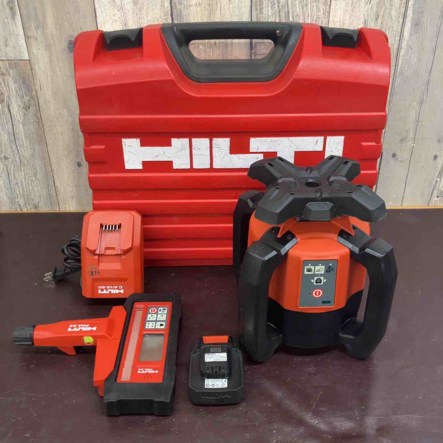 【中古品】 ★ヒルティ(Hilti) 回転レーザー PR 30-HVS A12 【東大和店】 中古品】 ヒルティ(Hilti) 回転レーザー PR 30-HVS A12 【東大和店