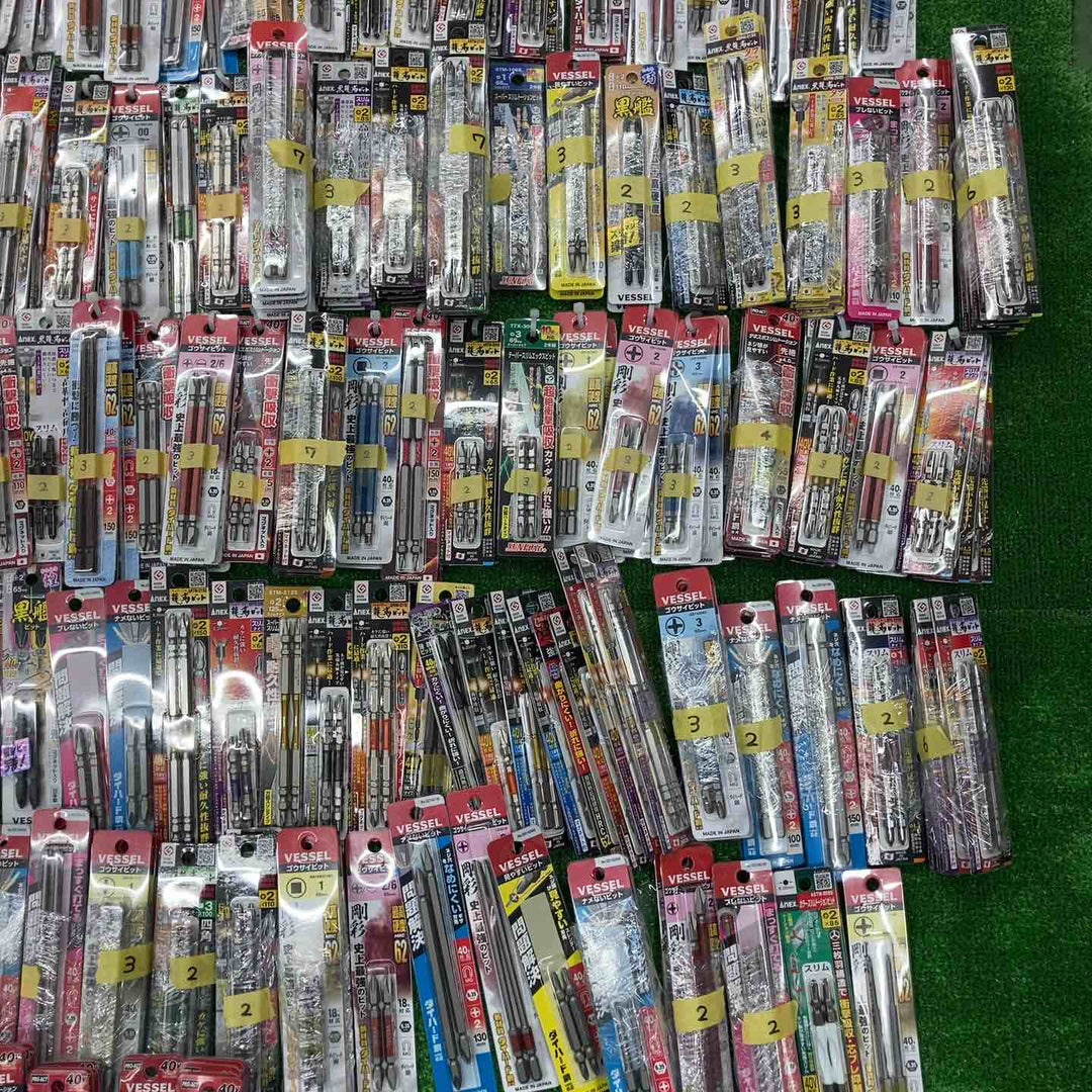 インパクトビット 2本入り 456パック(計912本)まとめ売り (※メーカー・サイズ混在) 【桶川店】