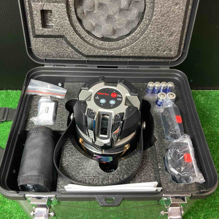タジマ/Tajima 電子整準式 ブルーグリーンレーザー墨出し器 NAVI(追尾) フルライン ZEROBLSN-KJCSET 三脚付き【岩槻店】