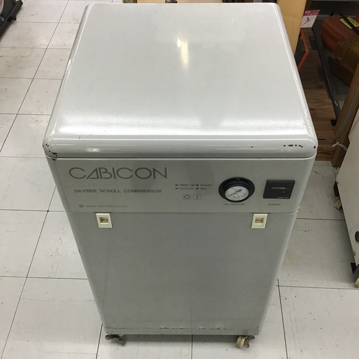 【現状品/店頭受取り限定】OSADA キャビコン202 2馬力 CP-C202　※通電のみ確認しています。ドレンが無いため、エアは溜まりません。【鴻巣店】