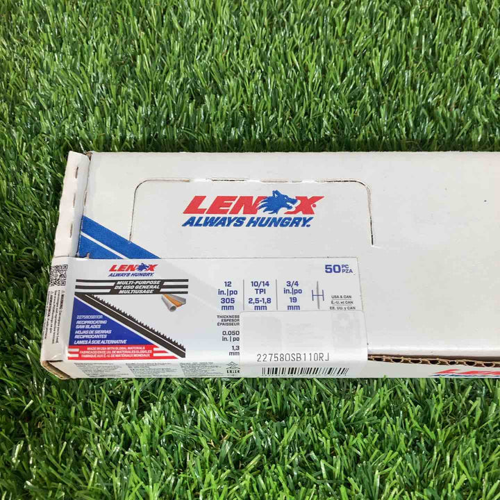 ◇レノックス(LENOX) バイメタルセーバーソーブレード 300mm 10/14山 (50枚) 22758OSB110R【戸田店】