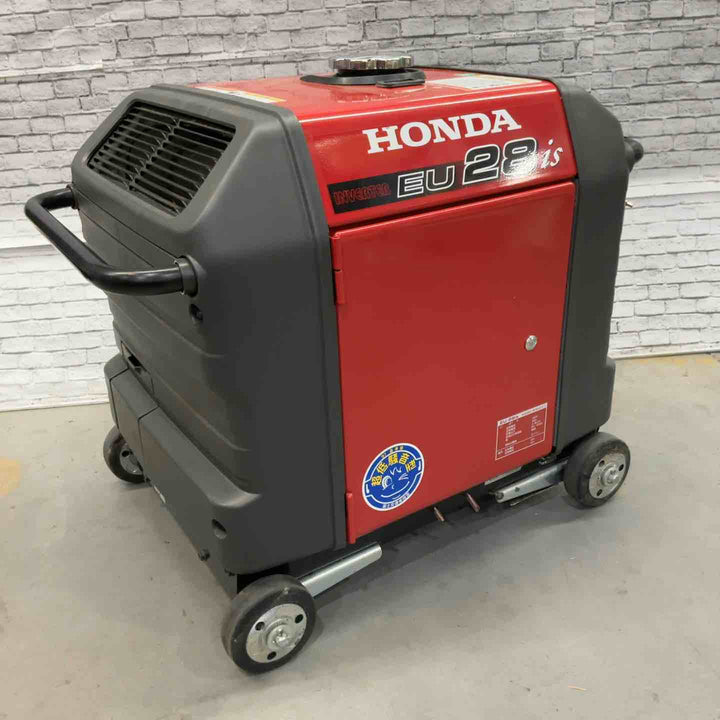【店頭受取り限定】★ホンダ(HONDA) インバーター発電機 EU28iS_車輪あり【川口店】