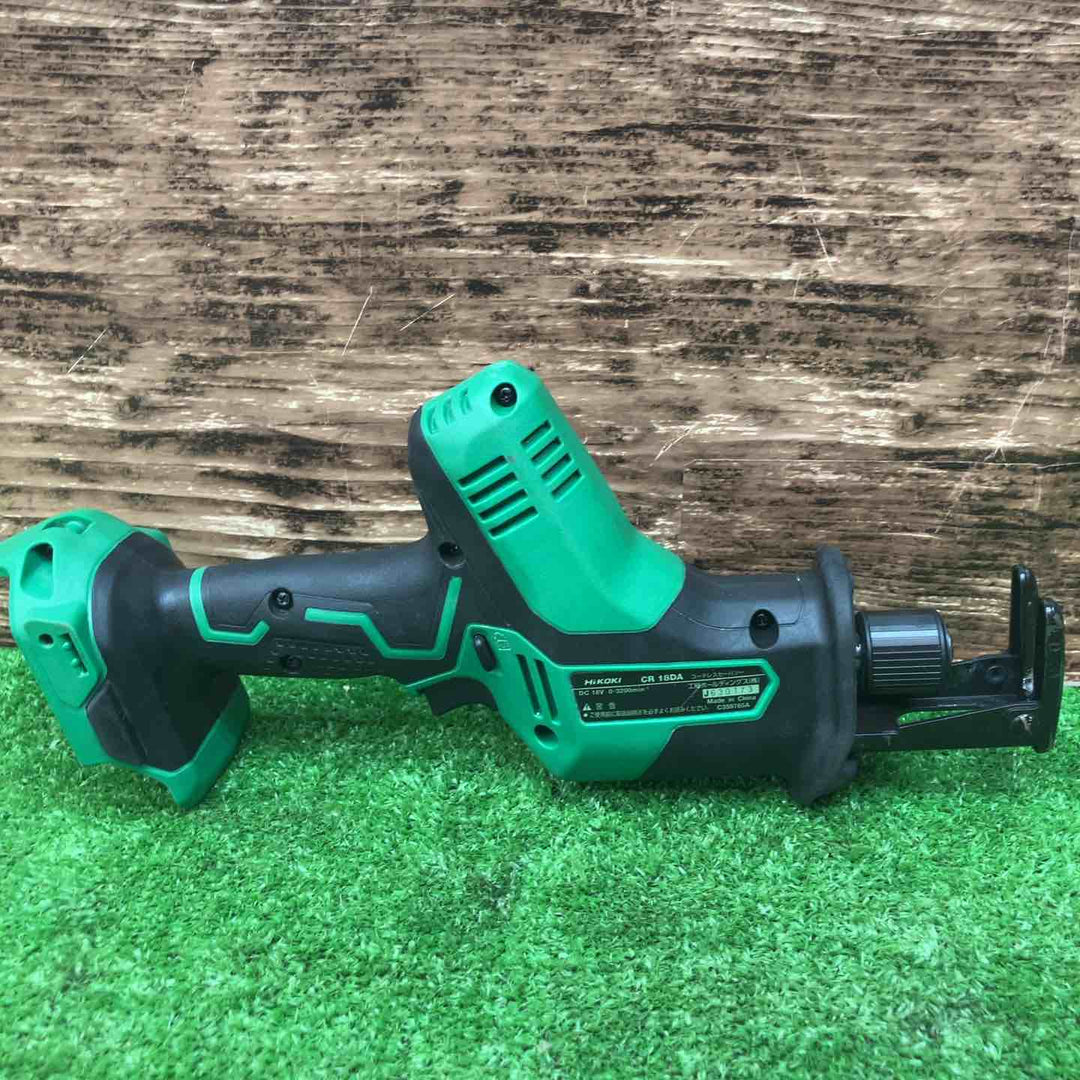☆ハイコーキ(HIKOKI ※旧:日立工機) コードレスセーバーソー CR18DA(NN)【川越店】