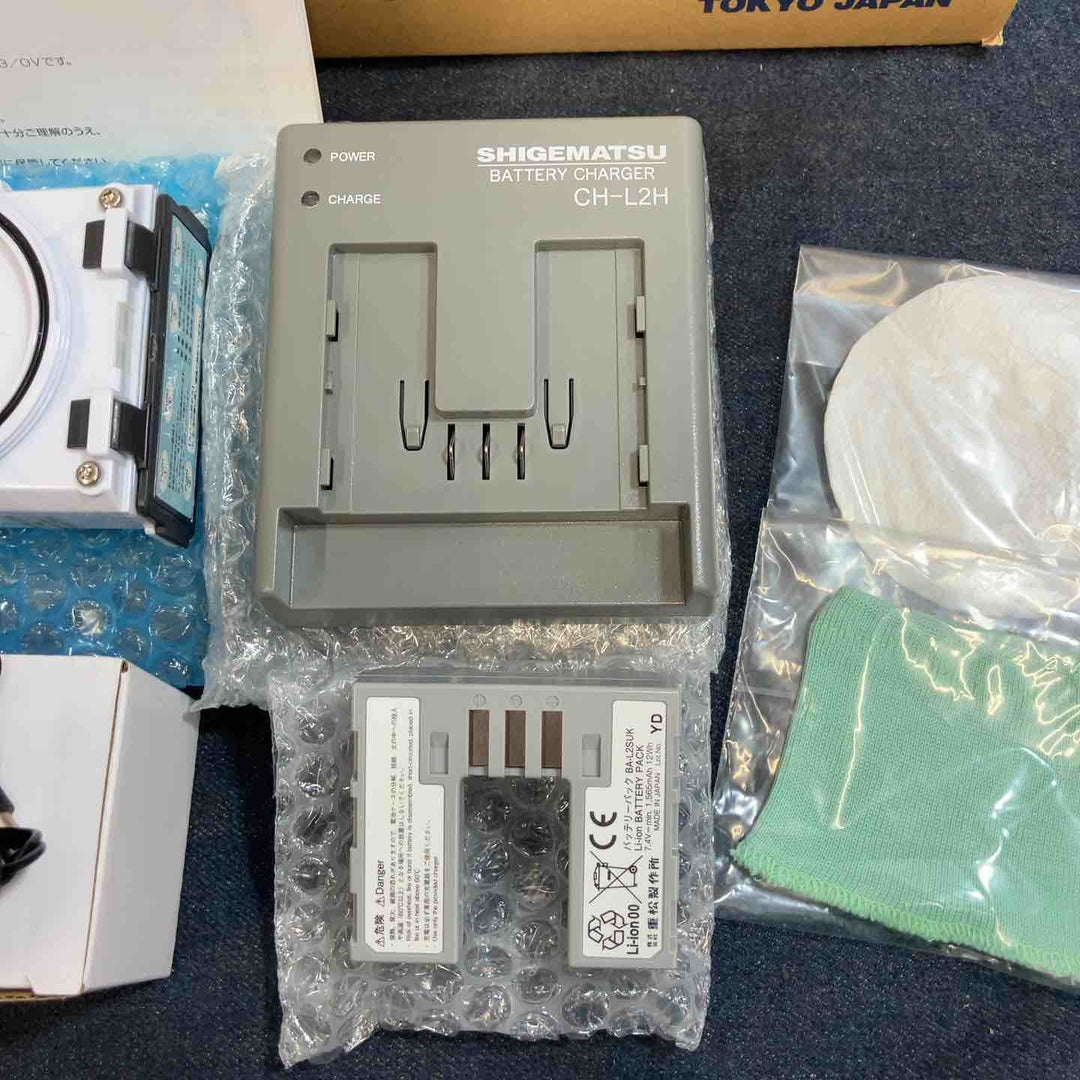 重松 シゲマツ 電動ファン付呼吸用保護具 Sy185(M) Sy185V3/OV【八潮店】