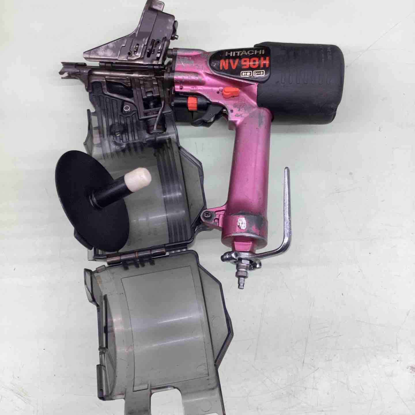 日立 NV90H 日立工機 中古品 高圧ロール釘打機 高圧 90mm 90㎜釘打ち機 