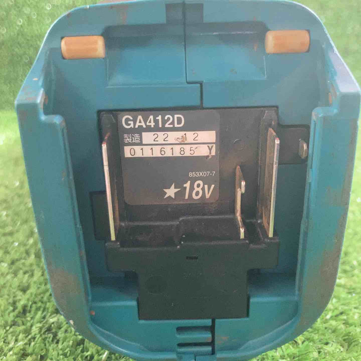 ★マキタ(makita) 100mmコードレスディスクグラインダ GA412DZ【川崎店】