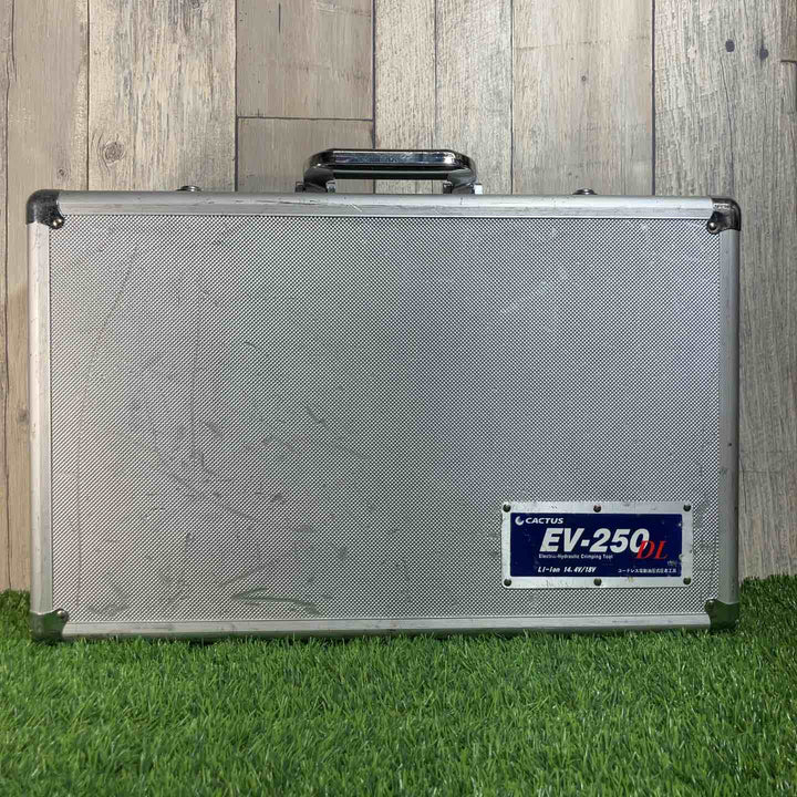 ★カクタス 14.4V/18V コードレス電動油圧式圧着工具 EV-250DL 18V5.0Ahバッテリ1個付属【戸田店】