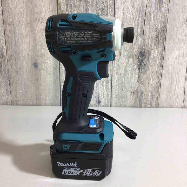 【未使用品】★マキタ(makita) 14.4V コードレスインパクトドライバー TD162DRGX 【戸田店】