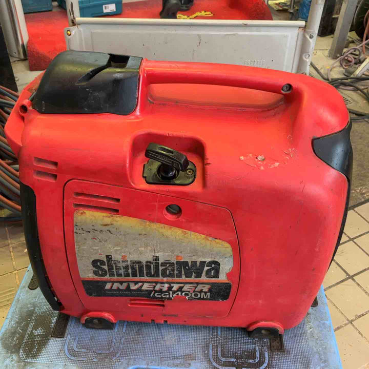◇新ダイワ(Shindaiwa) ガソリン発電機 IEG1400M-R ※要詳細確認 【草加店】
