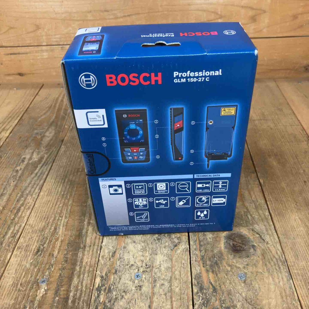 ◇ボッシュ(BOSCH) データ転送レーザー距離計 GLM150-27C【所沢店】