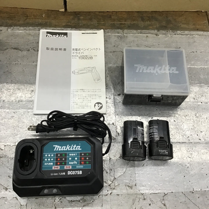 ★マキタ(makita) コードレスペンインパクトドライバー TD022DSHX【所沢店】