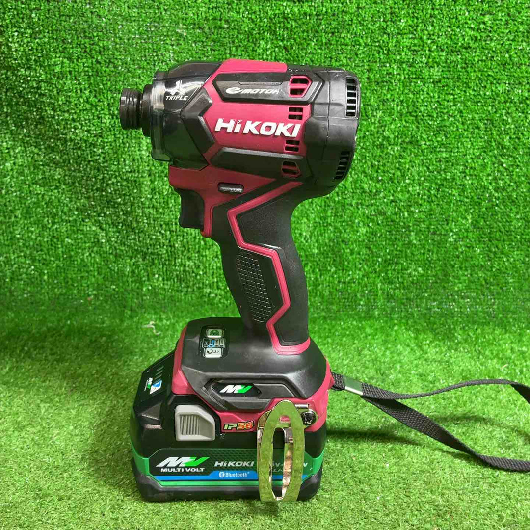 【中古品】 ハイコーキ (HIKOKI ※旧:日立工機) コードレスインパクトドライバー WH36DC(2XPSZ)(R)【藤沢店】