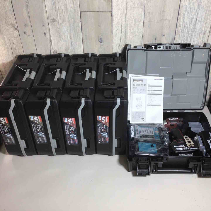 【未使用品】 全て限定色 マキタ makita コードレス インパクトドライバー TD173DGXAR TD173DGXAB 5台 インパクト レッド 赤 ブラウン 茶色 限定色 【戸田店】