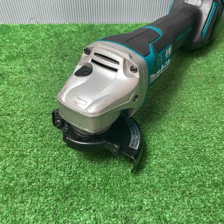 ★マキタ(makita) 100mmコードレスディスクグラインダ GA408DZ　本体+18V5.0Ahバッテリー1個付き【岩槻店】