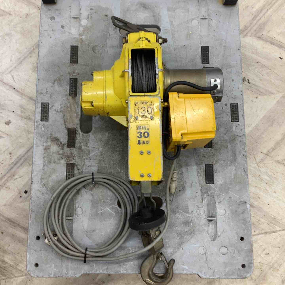 ◇トーヨーコーケン(TKK) ベビーホイスト BH-400  電動ウインチ(ワイヤー)【越谷店】