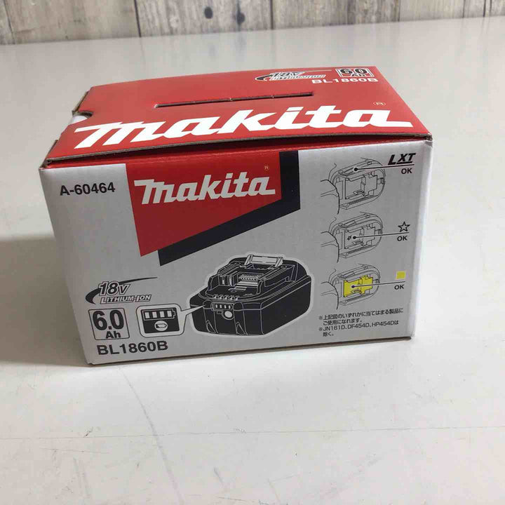 【未使用品】★マキタ(makita) リチウムイオンバッテリー 18V/6.0Ah BL1860B【戸田店】