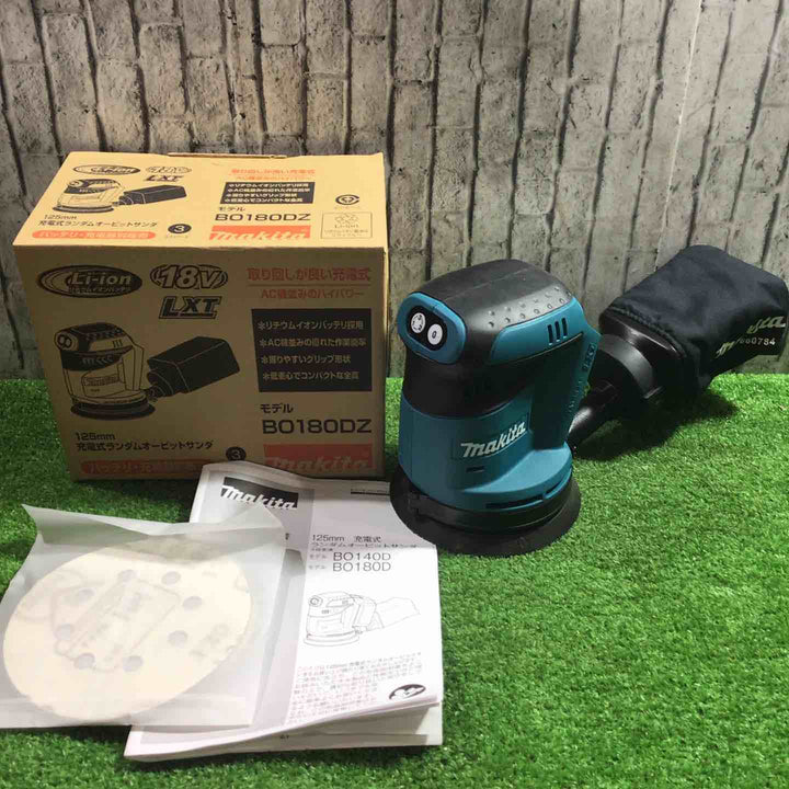 ★マキタ(makita) コードレスランダムオービットサンダ BO180DZ【川口店】