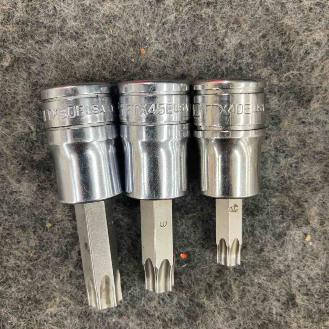 スナップオン 3/8トルクスソケット FTX40E・FTX45E・FTX50E【鴻巣店】