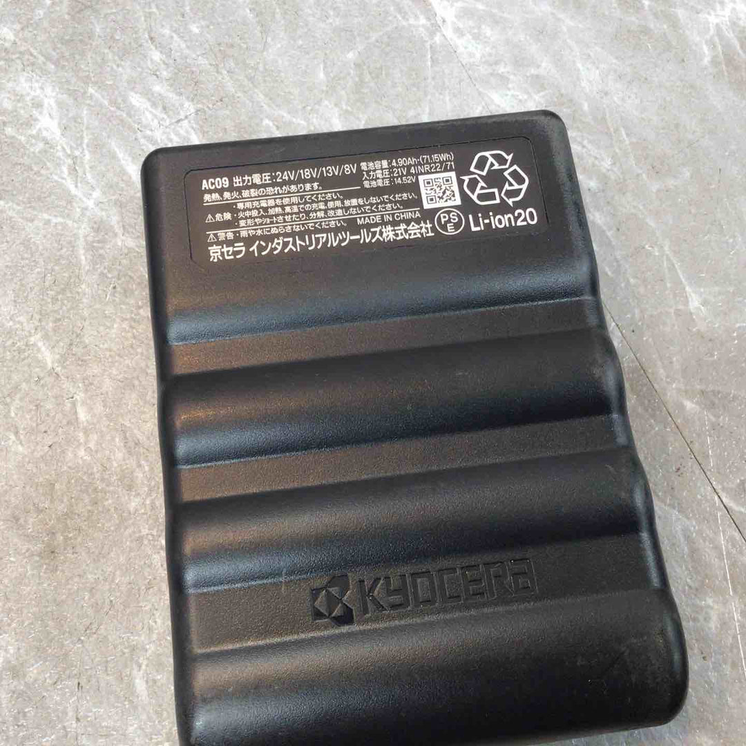 バートル 空調服用 AC09 24V バッテリー 本体のみ、ファン コードセット【八潮店】