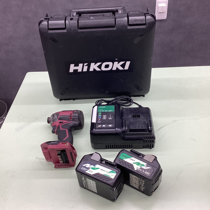 ★ハイコーキ(HIKOKI ※旧:日立工機) コードレスインパクトドライバー WH36DC(2XPSZ)(R)【越谷店】