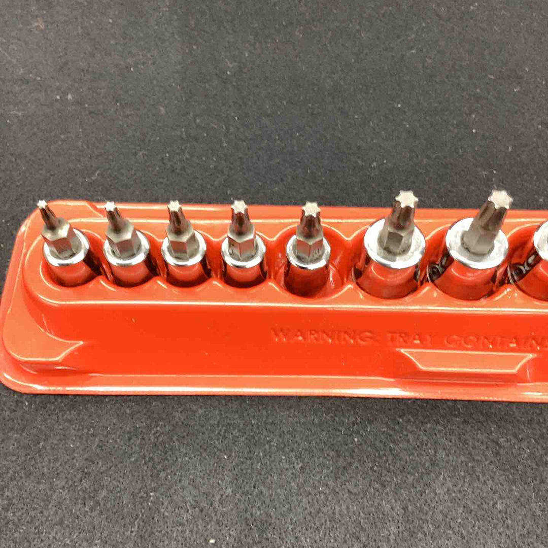 Snap-on スナップオン 差込角1/4 3/8 トルクスソケットセット 12本 PAKTY265【越谷店】