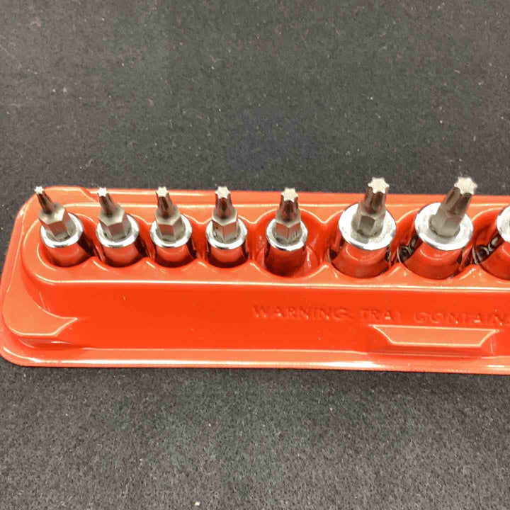 Snap-on スナップオン 差込角1/4 3/8 トルクスソケットセット 12本 PAKTY265【越谷店】