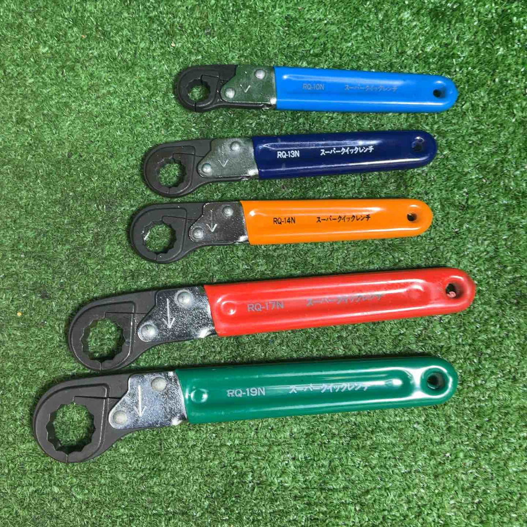 【中古】スーパーツール SUPER TOOL  クイックレンチ トルクレンチ フレキ管ツバ出し工具　８点セット 【藤沢店】