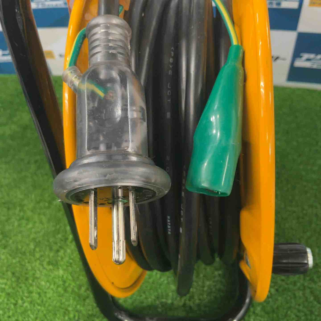 ハタヤ(HATAYA) 10mコードリール(漏電遮断器付)接地付 BJ3-101K【草加店】