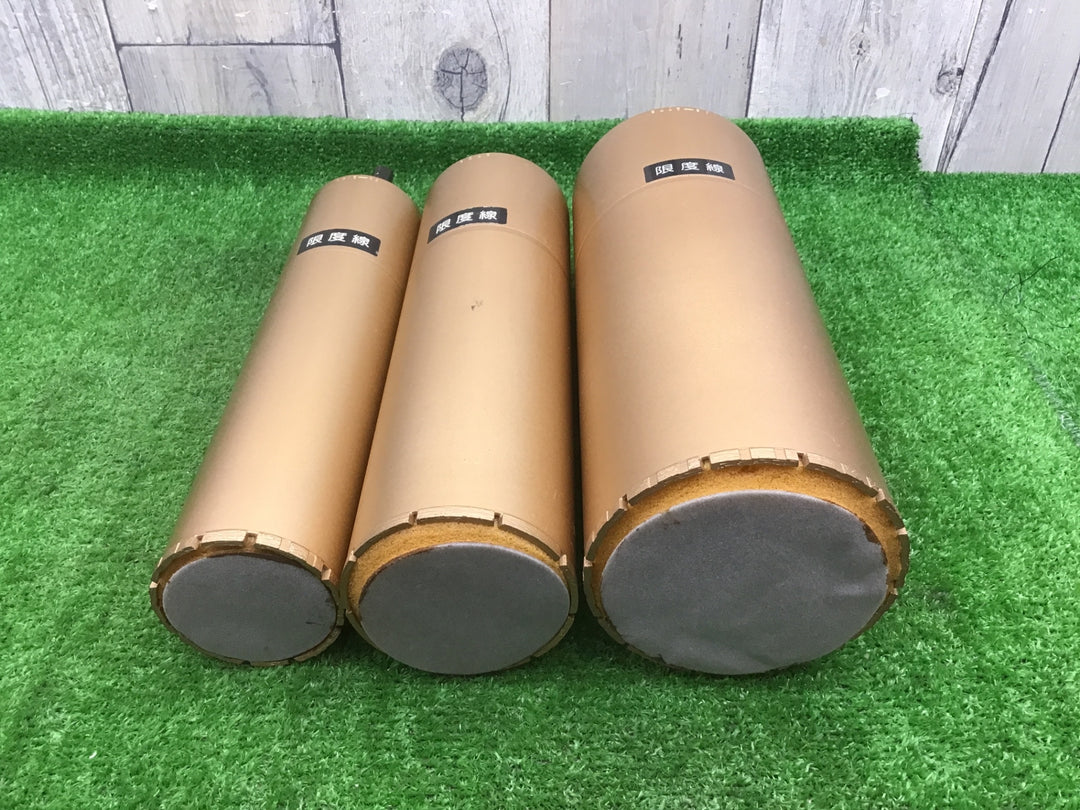 ダイヤモンドコアビット　Φ105、Φ80、Φ66　3本セット【富山店】●Y5