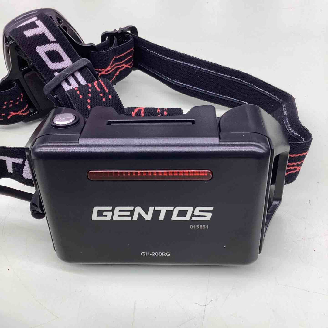 ◇GENTOS(ジェントス) USB充電式ヘッドライト GH-200RG【越谷店】