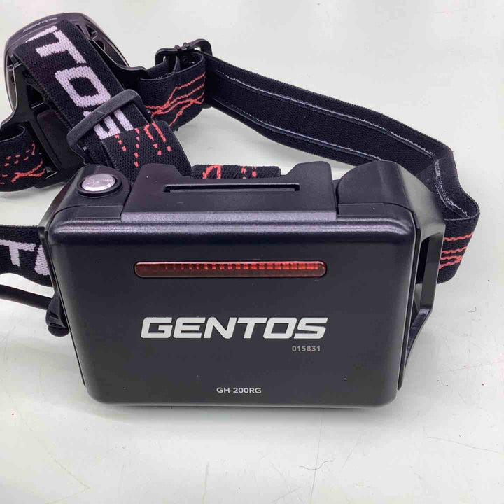 ◇GENTOS(ジェントス) USB充電式ヘッドライト GH-200RG【越谷店】