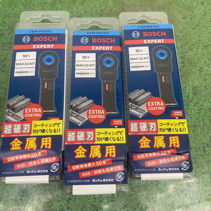 【未使用品】BOSCH マルチツールブレードスターロックマックス MAII32AIT/10 ×3箱セット