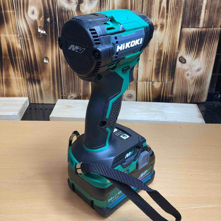 ハイコーキ(HIKOKI ※旧:日立工機) コードレスインパクトドライバ アグレッシブグリーン WH36DD(2XHLSZ) DIY ネジ ボルト 穴あけ 研磨 金属 研削【越谷店】